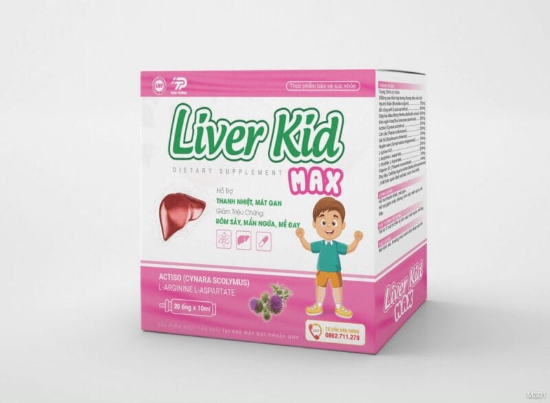 Bổ gan Liver Kid MAX