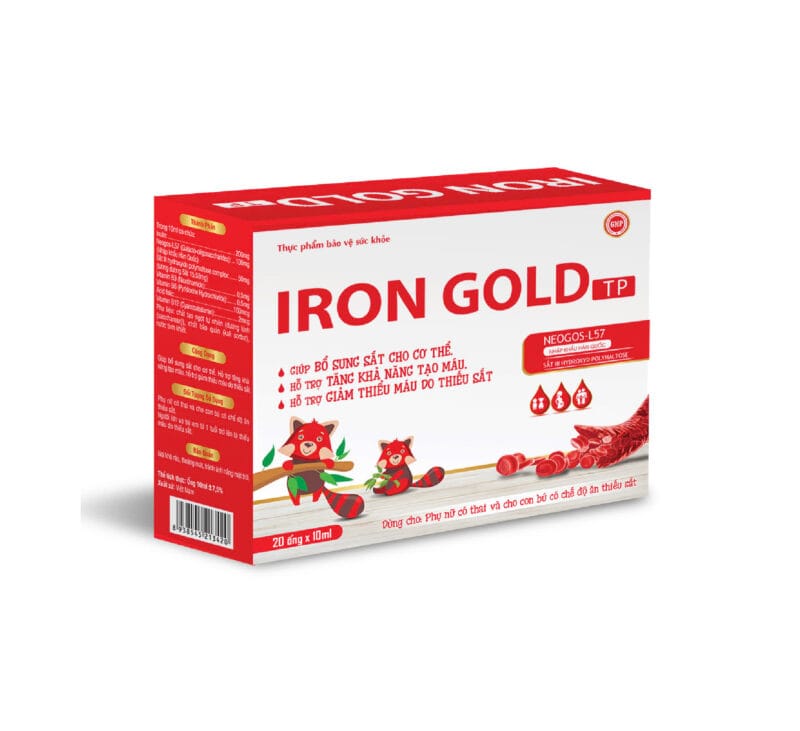 Bổ sung sắt Iron gold TP